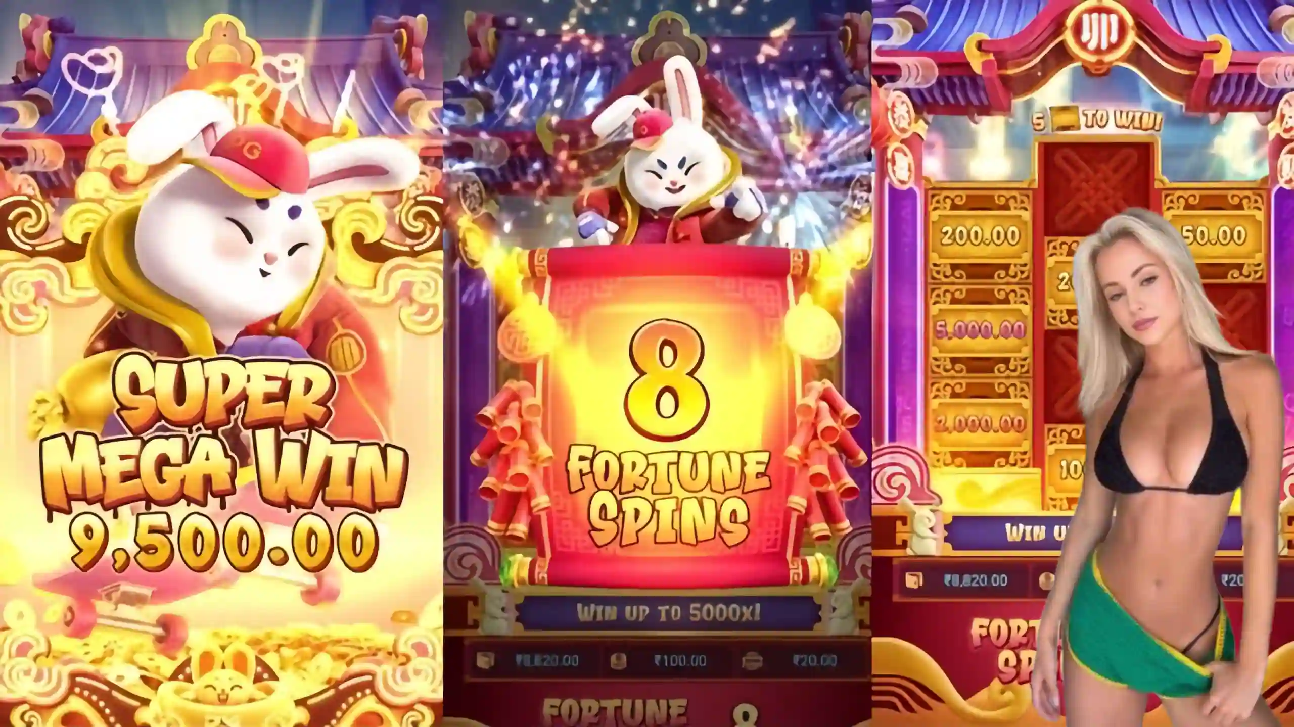 Wild Expansivo Fortune Rabbit pgspg - Coelho Dourado que Expande